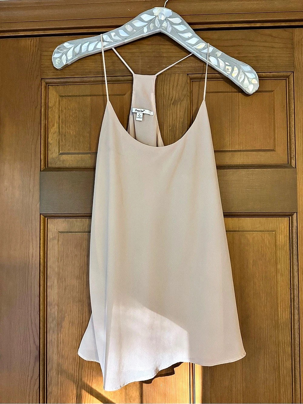 Papaya Spaghetti Spaghetti Strap Camisole